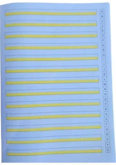 2024 Yeni Müfredat Klavuz Çizgili Güzel Yazı Defteri 2 Adet Büyük Boy 19x27 Cm 48 Sayfa