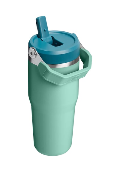 Stanley The IceFlow Flip Straw Pipetli Termos Bardak 0,41 LT Spring Green