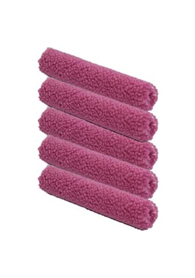 Pinkmoher-Kadife-Rulo-Fırça Başlık(5 Li Set)
