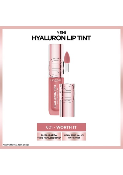 L'oreal Cosmetics Hyaluron Lip Tint - 601 Worth It Diğer