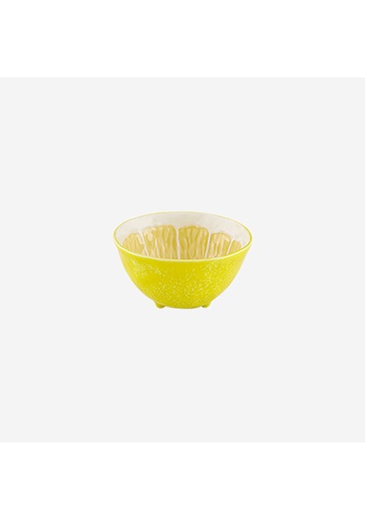 Sarı Seramik Salata Kasesi 14 Cm