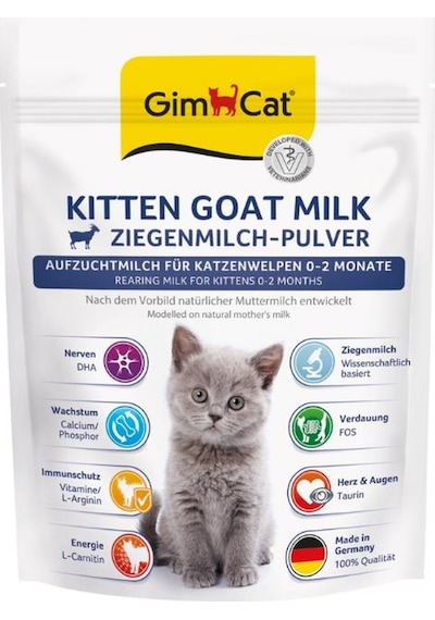 Gimcat Kitten Goat Milk Keçi Süt Tozu 200 Gr