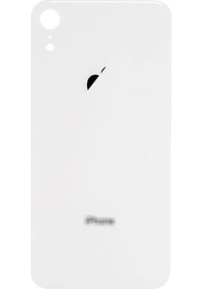 Apple Uyumlu iPhone Xr Arka Pil Batarya Kapak Beyaz