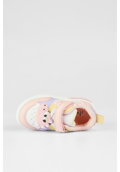 Vicco Borka Işıklı Kız Bebek Pudra Sneaker 22-25 Numara-2484 Pudra