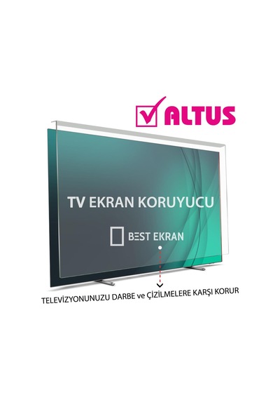 Altus Al40l 4950 4b Tv Ekran Koruyucu - Altus 40" İnç 102 Ekran Al40l49504b Koruyucu