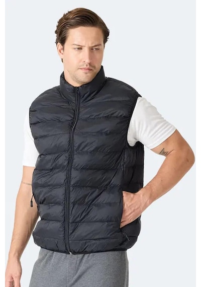 Slazenger Barros Erkek Şişme Yelek Siyah Siyah