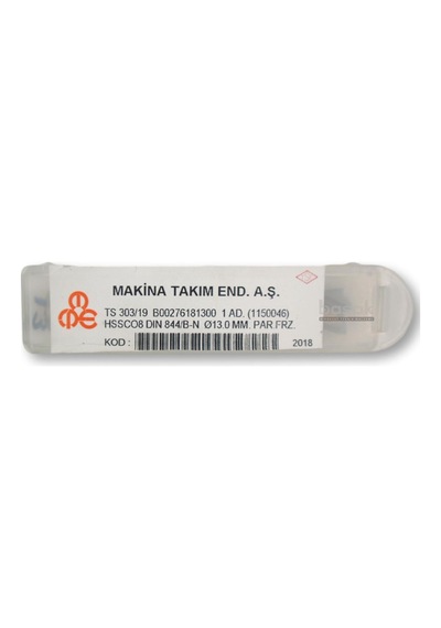 Mte 13 Mm Parmak Freze Hss-co8 Dın 844/b-n