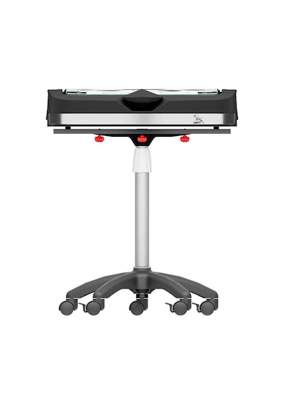Barbekü Sehpası - Tekerlekli Model Siyah