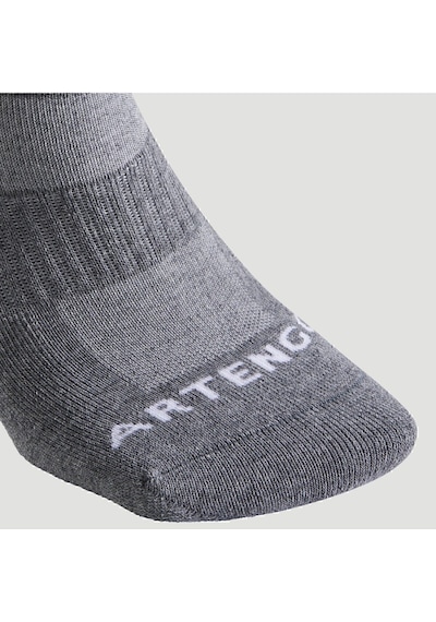 Decathlon Artengo Tenis Çorabı - Kısa Konç - Unisex - 3 Çift - Gri - Rs500