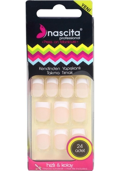 Nascita Kendinden Yapışkanlı Takma Tırnak 24'lü