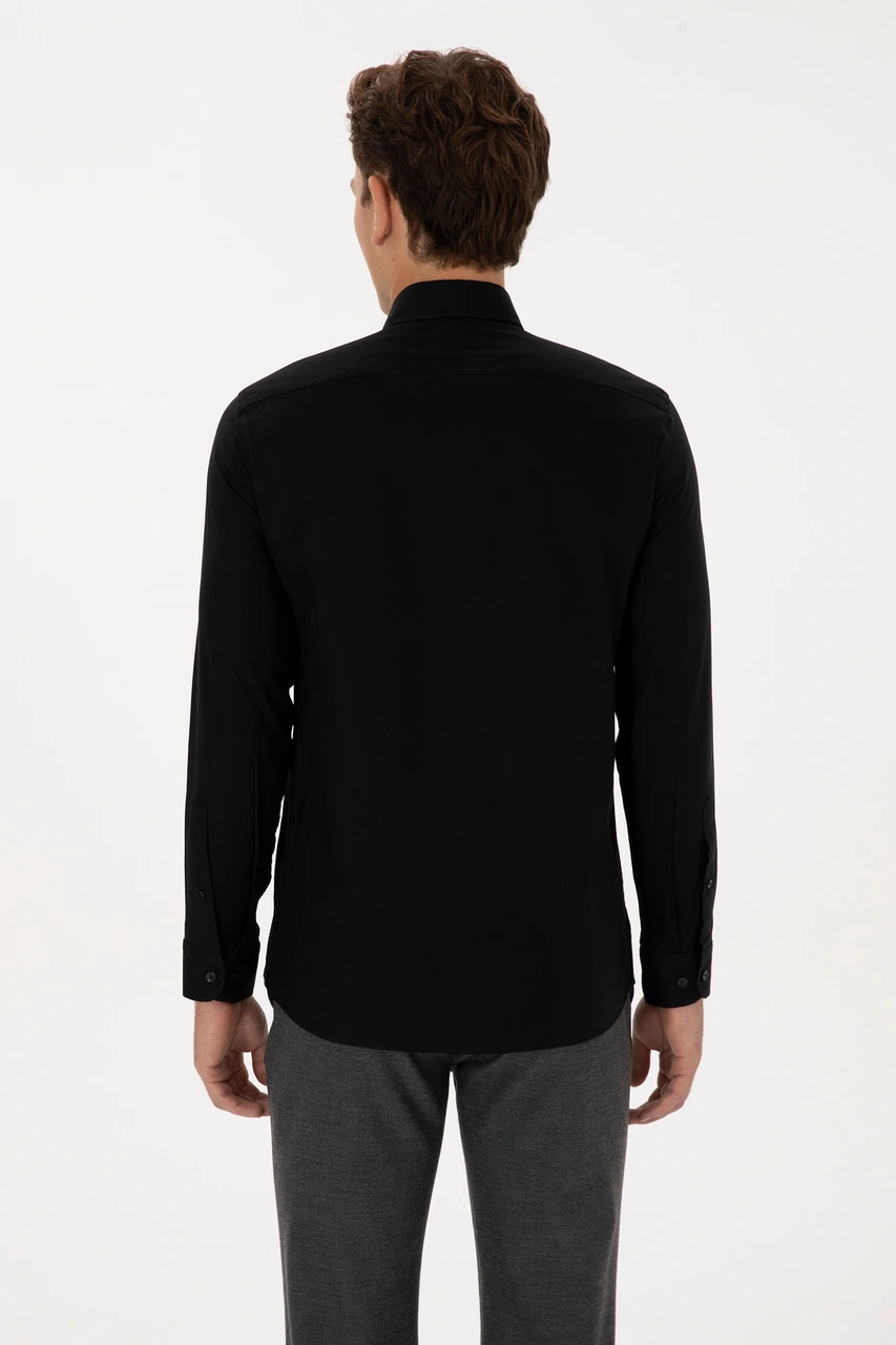 U.s. Polo Assn. Erkek Siyah Gömlek Basic 50307673-vr046 Siyah U.s. Polo Assn. Erkek Siyah Gömlek Basic 50307673-vr046 Siyah