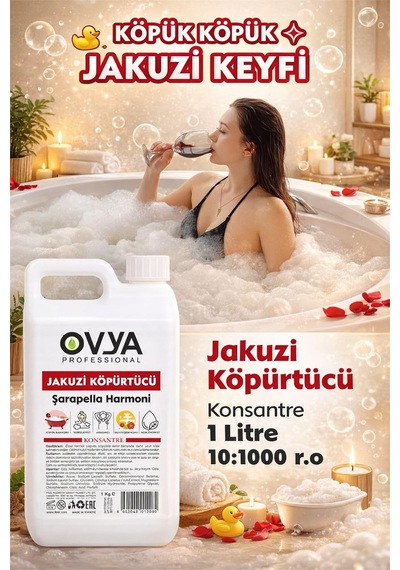 Konsantre Jakuzi Köpürtücü Banyo Köpüğü Şarapella Harmoni Diğer