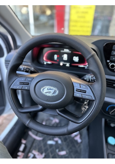 Hyundai Bayon 2020-2024 Araca Özel Direksiyon Kılıfı Manuel Araç