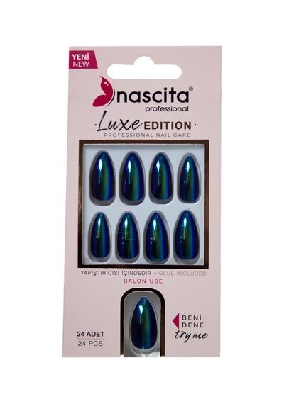 Nascita Kedi Gözü Takma Tırnak 24'lü Set Nasnaıl00238