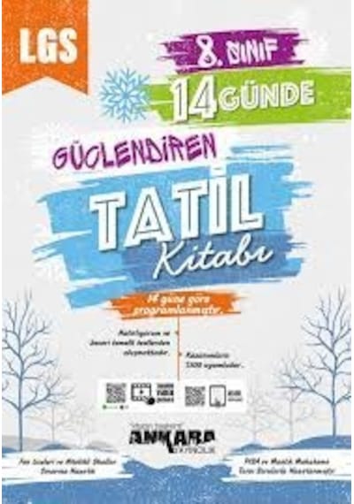 8.Sınıf 14 Günde Güçlendiren Tatil Kitabı Ankara Yayıncılık