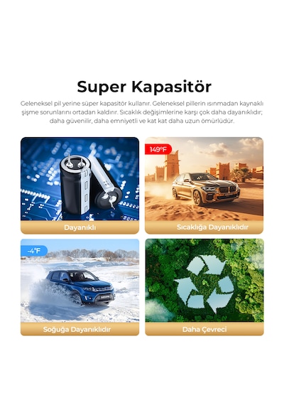 Lingdu Lndu V820 4k Araç Kamerası Sony Starvis 2 4k + Fhd Çift Sony Kamera Gps Opsiyonel 4g Uzaktan Izleme Adas 3 Ekran