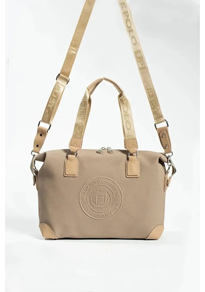 Just Polo Kadın Büyük Boy Lüks Ve Şık El & Omuz Çantası Shoulder Bag Kum