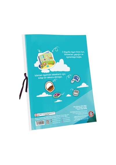 3 Boyutlu Stickerlı Oyun Evim