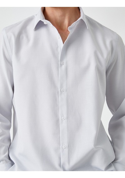 Koton Basic Gömlek Klasik Manşet Yaka Uzun Kollu Non Iron Siyah Desenli 3sam60216hw Siyah Desenli Siyah Koton Basic Gömlek Klasik Manşet Yaka Uzun Kollu Non Iron Siyah Desenli 3sam60216hw Siyah Desenli Siyah