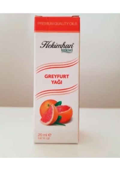 Hekimhan Bitkisel Greyfurt Yağı 20 ML