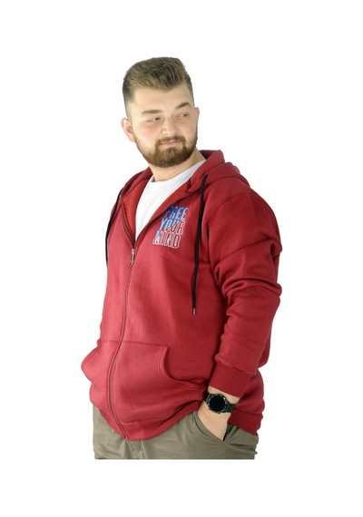 Mode Xl Erkek Sweat Fermuarlı Free Your Mind 22536 Bordo 001 Mode Xl Erkek Sweat Fermuarlı Free Your Mind 22536 Bordo 001