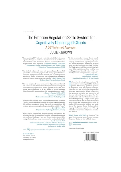 The Emotion Regulation Skills System For Cognitively Challenged Clients: A Dbt-ınformed Approach