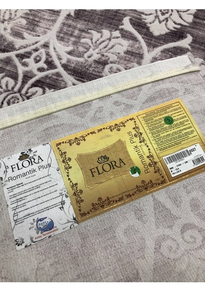 Flora Halı Romantik Plus 3102 A Lila 165X230 Lila Mor 4 M2 Halı !