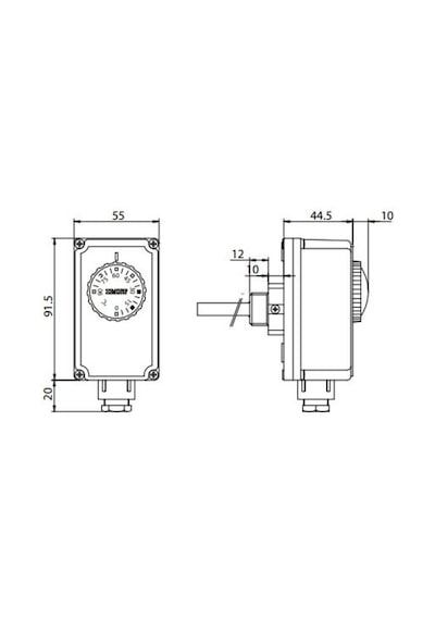 Tc2/542470 0-90°C Kazan Termostatı - Imıt İtalyan