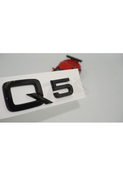 Audi Q5 Bagaj Krom 3M Yazı Logo Gümüş Krom
