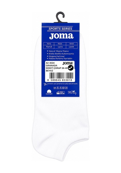 Joma Spor Çorap Beyaz Basıc 8242021 36-40