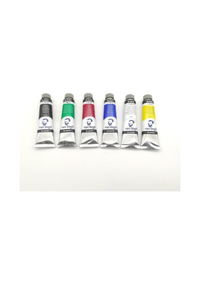 Van Gogh Yağlı Boya 40 Ml 6'lı Set Çok Renkli