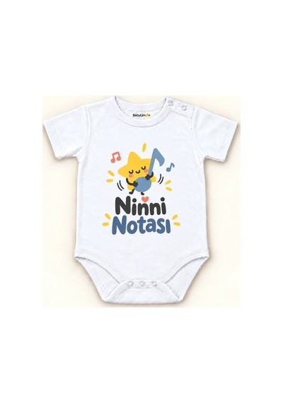 Babylimon Ninni Notası Beyaz Kısa Kollu Çıtçıtlı Bebek Zıbını Beyaz - Ninni Notası - 928161977 Beyaz - Ninni Notası Babylimon Ninni Notası Beyaz Kısa Kollu Çıtçıtlı Bebek Zıbını Beyaz - Ninni Notası - 928161977 Beyaz - Ninni Notası