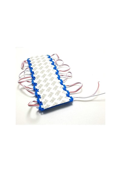 Ledwell Cob Ledli Mercekli Modül Led Mavi - 5Adet