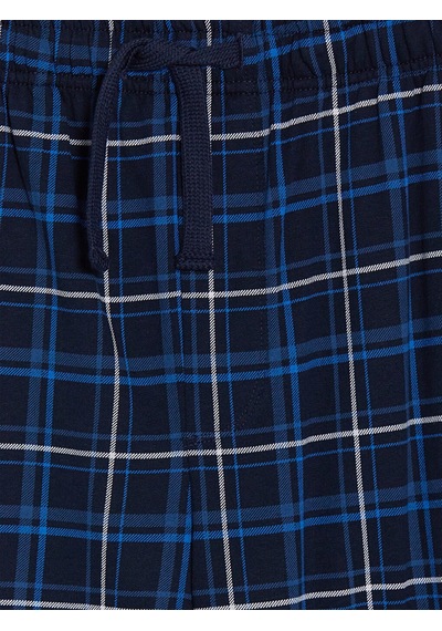 LC Waikiki Lc Waıkıkı Lacivert Regular Fit Ekose Erkek Pijama Altı