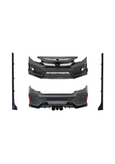 Autogp Honda Civic Fc5 Typer Body Kit Tampon Panjur Seti Sedan 2016 / 2021