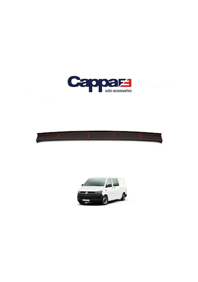 Cappafe Vw T6 Transporter Arka Tampon Eşiği Koruma Akrilik Abs N11.22059