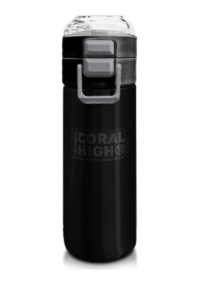 Coral High 500 Ml Paslanmaz Çelik Okul Termosu/suluk/matara - Erkek Çocuk - Siyah - Sızdırma Yapmaz Çok Renkli