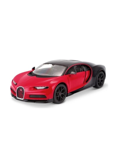 Welly Bugatti Chiron Kırmızı 1/24 Model Araba