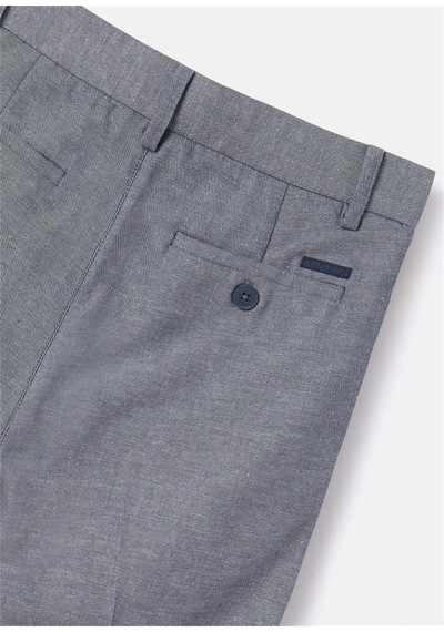 Mayoral Erkek Çocuk Chino Keten Pantolon Gri 6512