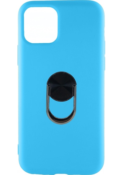 Nettech Apple Uyumlu  iPhone 11 Pro Leather Ring Nano Arka Koruma