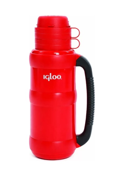 İçi Cam Termos - Igloo - Ev180 - 1.8 Lt - Kırmızı - 205537 Çok Renkli