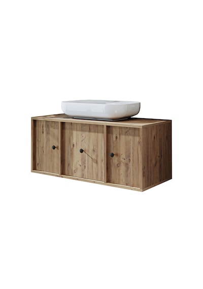Ayaksız Oval Lavabolu Mdf 105 Cm Çekmeceli Banyo Dolabı Atlantik Atlantik Çam Ayaksız Oval Lavabolu Mdf 105 Cm Çekmeceli Banyo Dolabı Atlantik Atlantik Çam