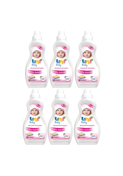 Pudra Kokulu Konstantre Yumuşatıcı 1,2 Lt 6 Lı Ekonomik Koli Diğer
