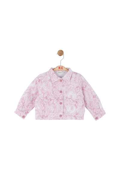 Nk Kids Kız Çocuk Powder Ceket Nk-31613 Pudra
