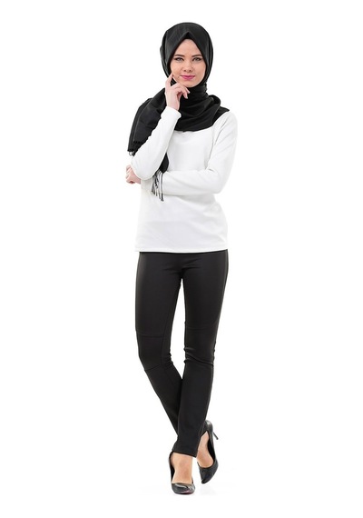 Soralline Kadın Pantolon Spor 1684 Scuba Siyah