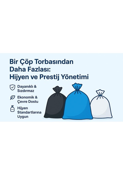 Tr Mini Boy Şeffaf Çöp Poşeti 120'li 40x50 Cm Sızdırmaz, Yırtılmaz Ve Dayanıklı Atık Torbası, Şeffaf Ç