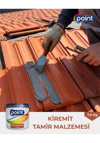 Kiremit Tamir Malzemesi - İç/dış Cephe Çatlak Tamir Malzemesi 7,5 Kg Gri