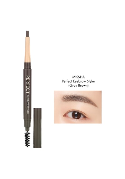 Missha Perfect Eyebrow Styler Kaş Kalemi Gray Brown