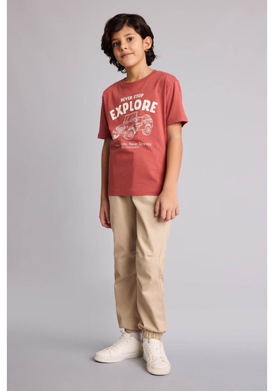 Defacto Jogger Fıt Bej Erkek Çocuk Pantolon B6713a8/bg732 Bej