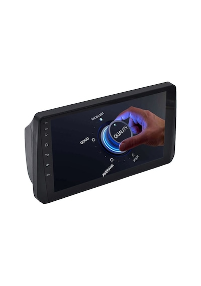 Fiat Egea Araç Multimedya Android Ekran Carplay Navigasyon Double Teyp 4+64 9" 20-21 Black Cadence